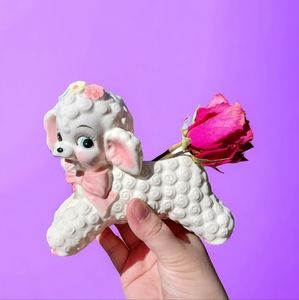 Vintage Ceramic Lamb Vase